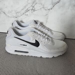 Nike Air Max 90 Next Nature Womens Sneakers Shoes White Black Size 12